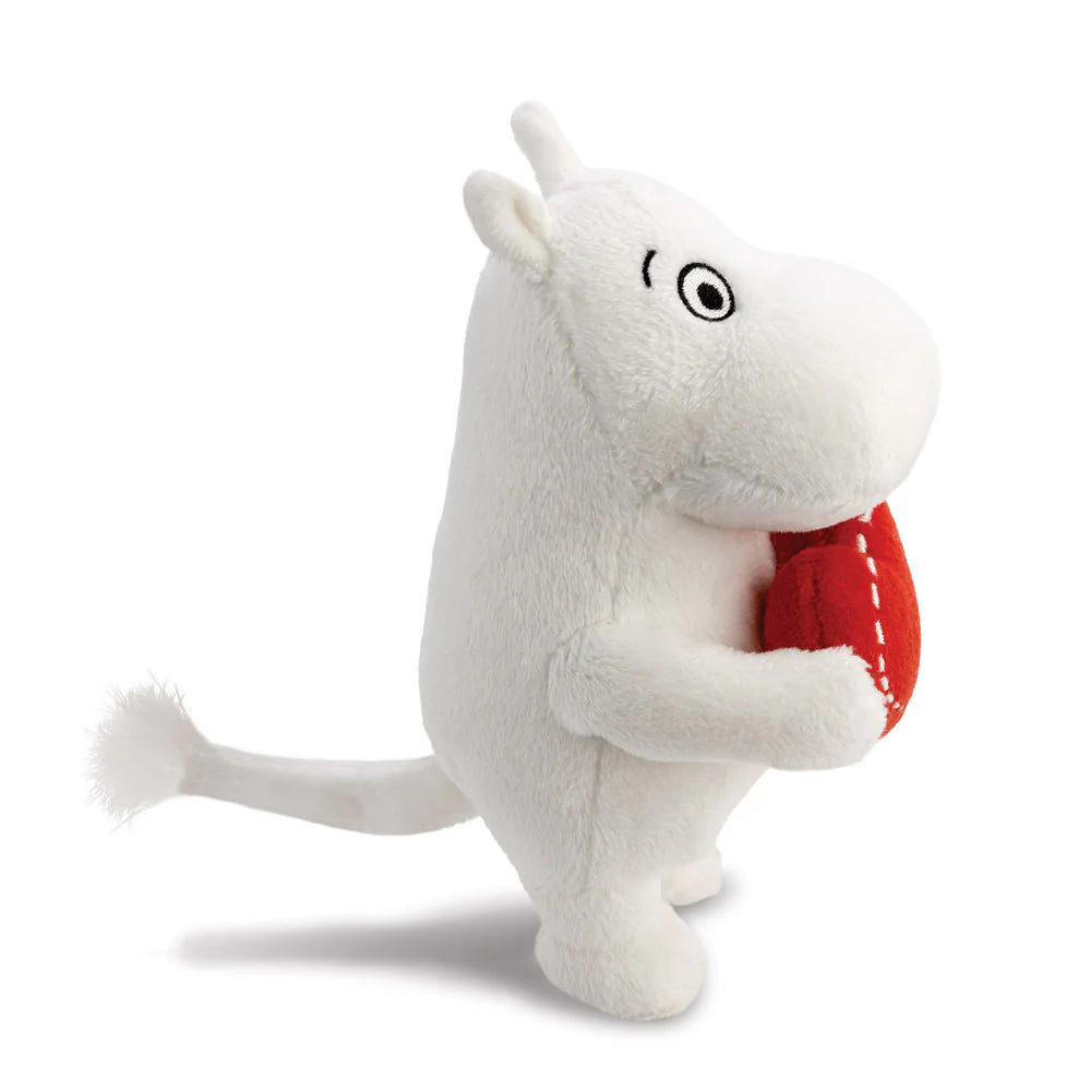 Moomin Standing with Heart Soft Toy