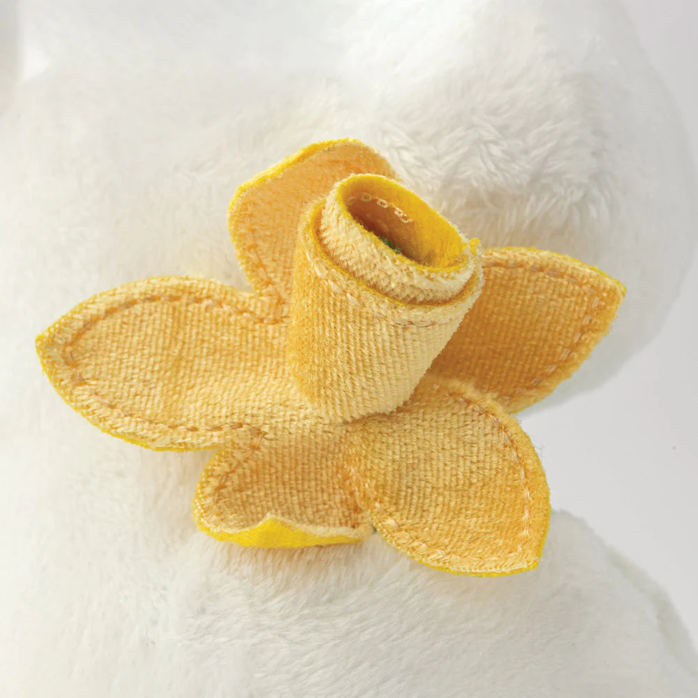 Moomin Standing with Daffodil Soft Toy