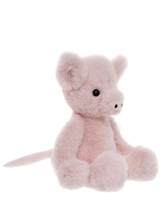 Charlie Bears Ltd - Truffles Piglet Bubblegum Pink Soft Plush Toy Teddy Bear