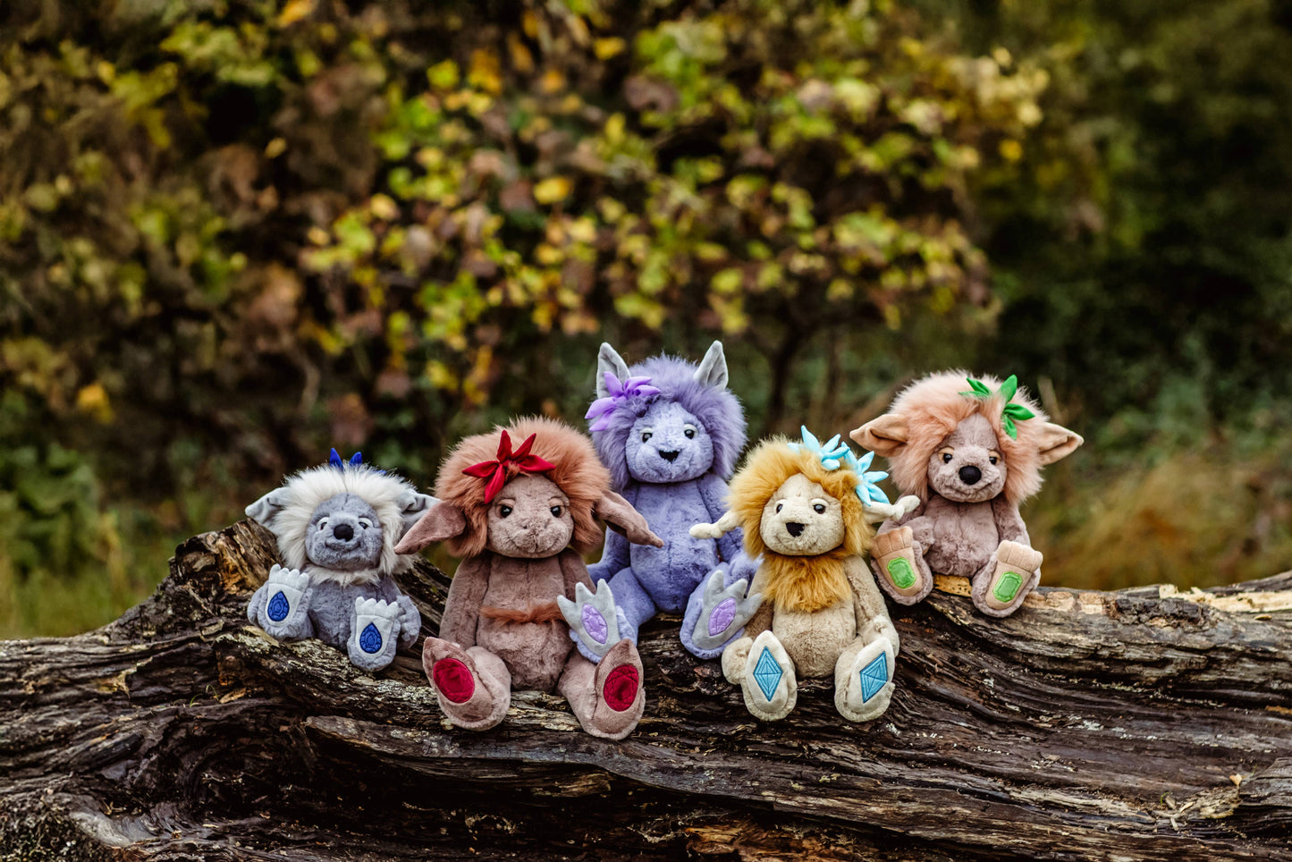 Charlie Bears Amethyst Boo Soft Plush Toy Teddy Bear Troll: Bearhouse / Troll