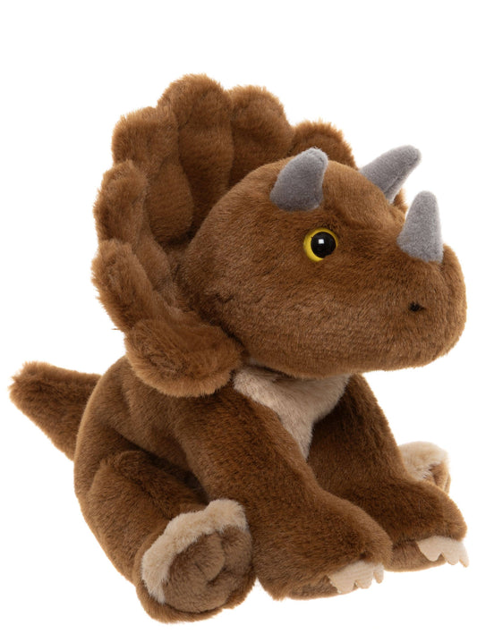 Charlie Bears Cuddle Cub Triceratops Soft Plush Toy Teddy Bear: Cuddle Cubs / Triceratops