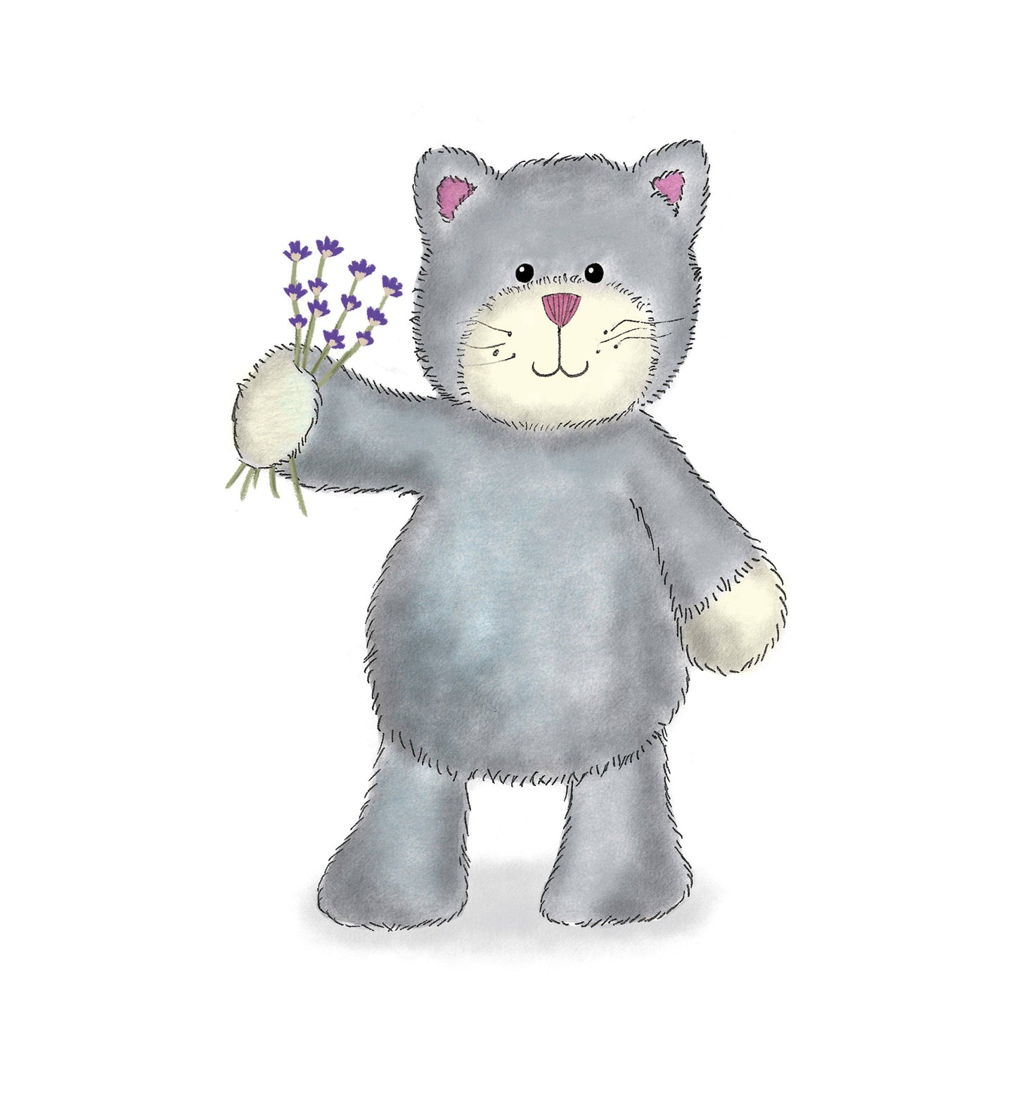 Warmies Blue Cat