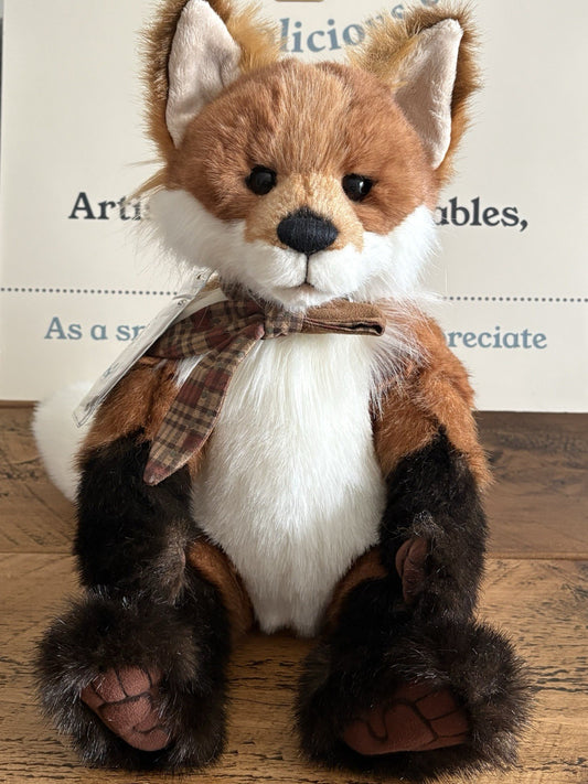 Charlie Bears Journey the Fox with Tags From Hugolicious