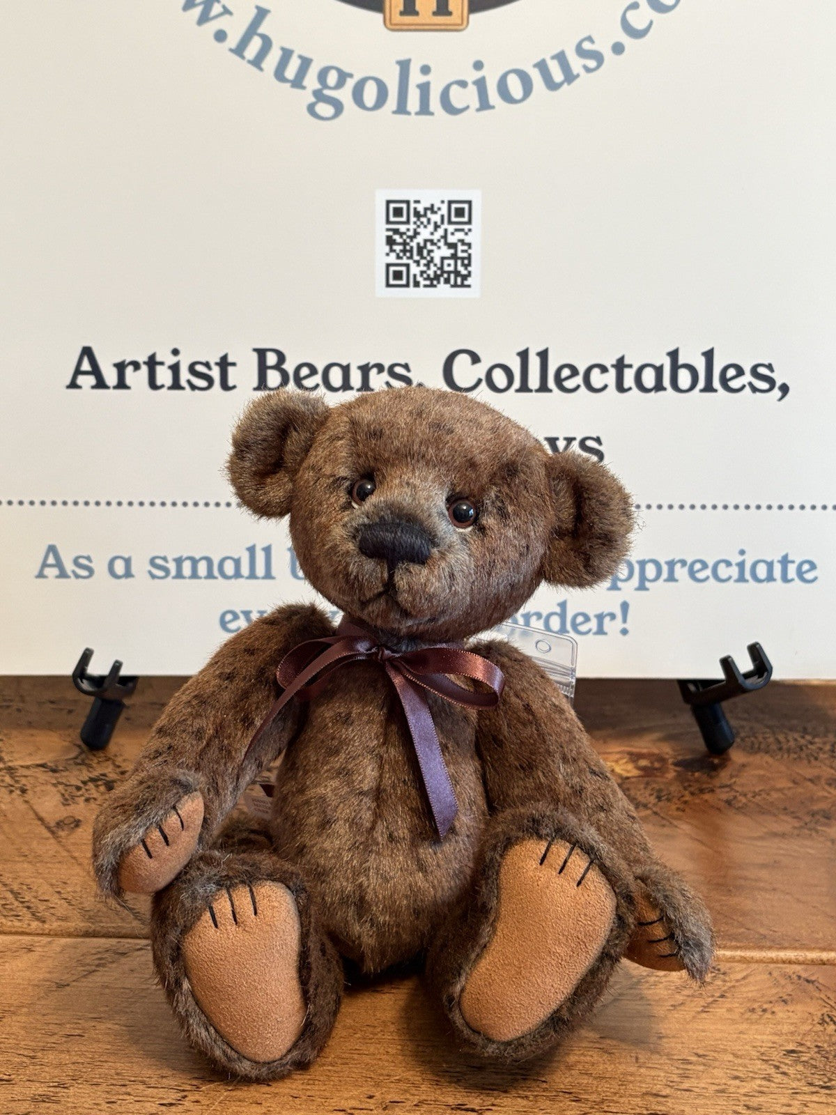 Charlie Bears Wilson Very Cute Bear New with Tags From Hugolicious