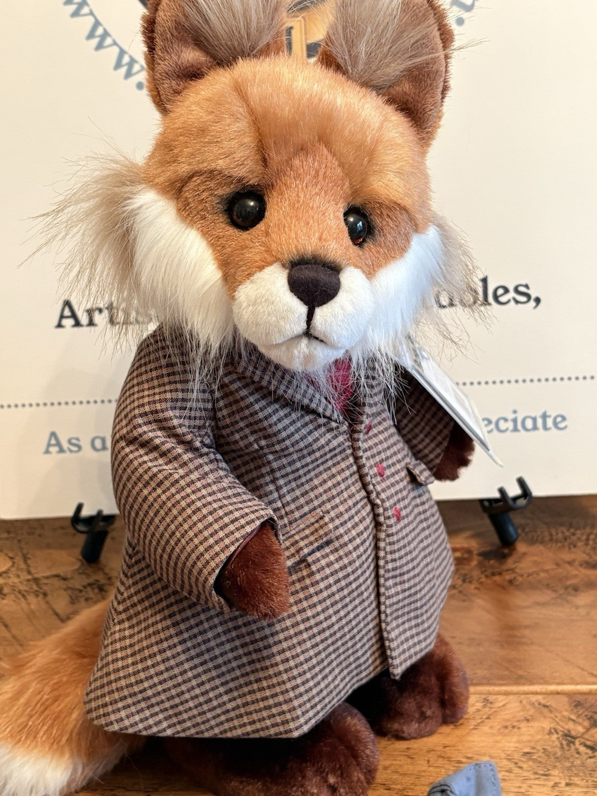 Charlie Bears TRAIL Fox Signature Limited Edition with Tags from Hugolicious
