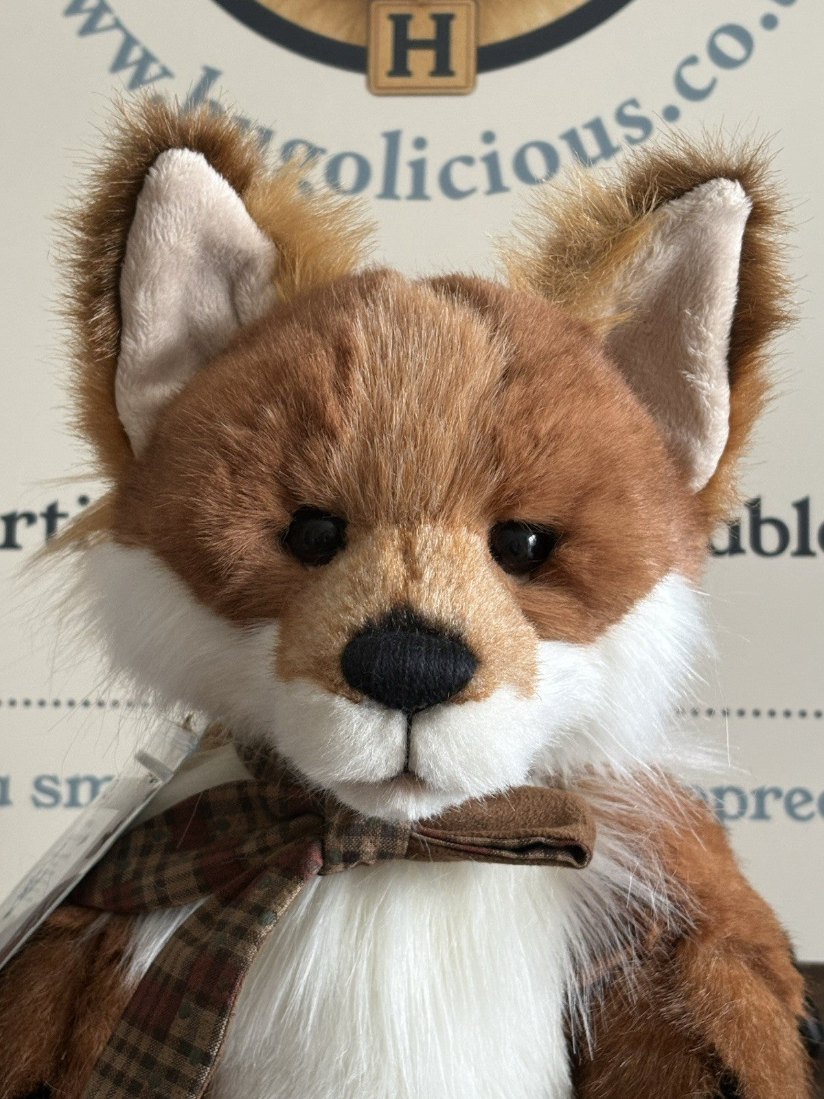 Charlie Bears Journey the Fox with Tags From Hugolicious