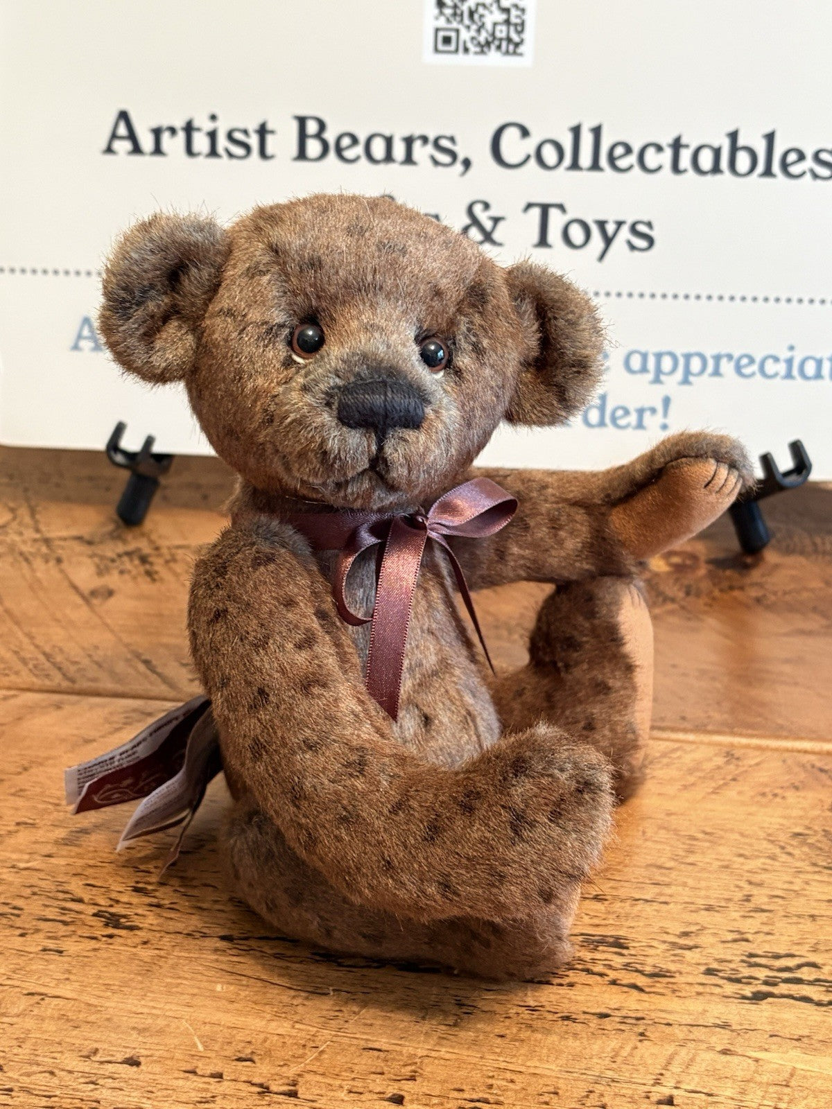 Charlie Bears Wilson Very Cute Bear New with Tags From Hugolicious