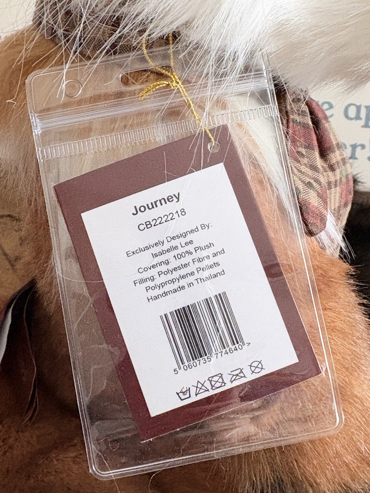 Charlie Bears Journey the Fox with Tags From Hugolicious