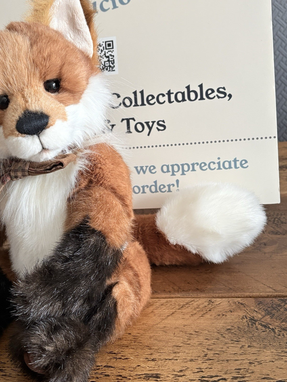 Charlie Bears Journey the Fox with Tags From Hugolicious