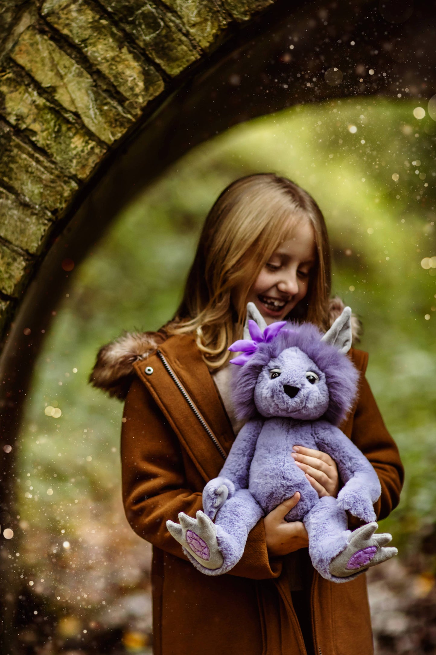 Charlie Bears Amethyst Boo Soft Plush Toy Teddy Bear Troll: Bearhouse / Troll