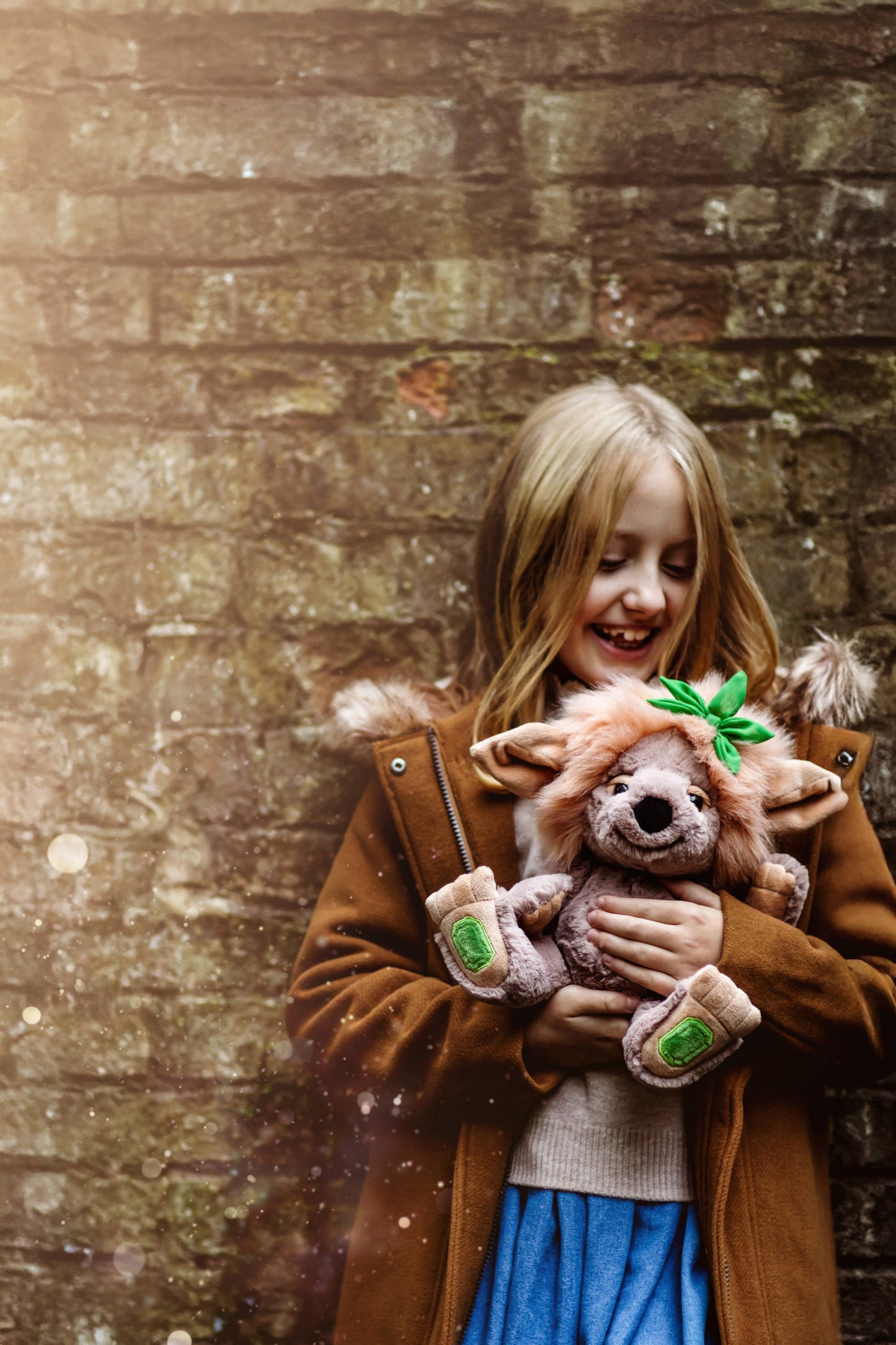 Charlie Bears Emerald Lou Soft Plush Toy Teddy Bear Troll: Bearhouse / Troll