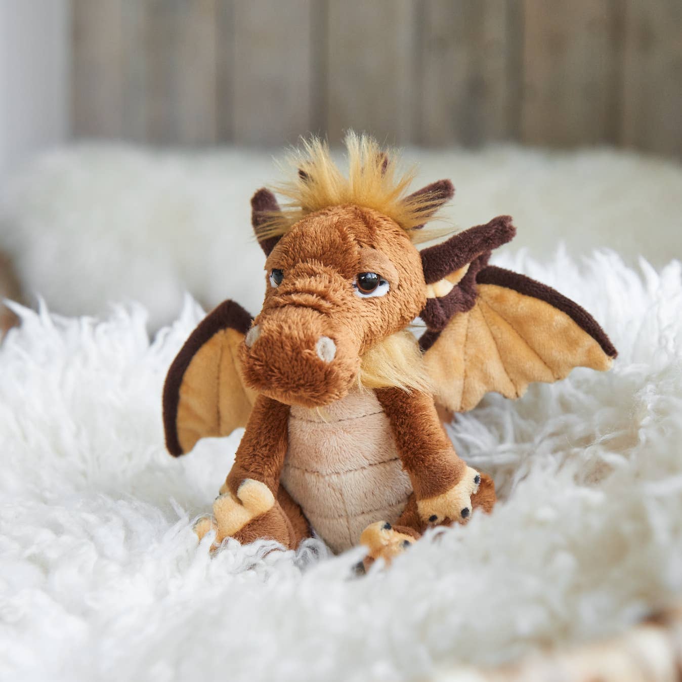 Charlie Bears Cuddle Cub Lantern Soft Plush Toy Teddy Bear Dragon