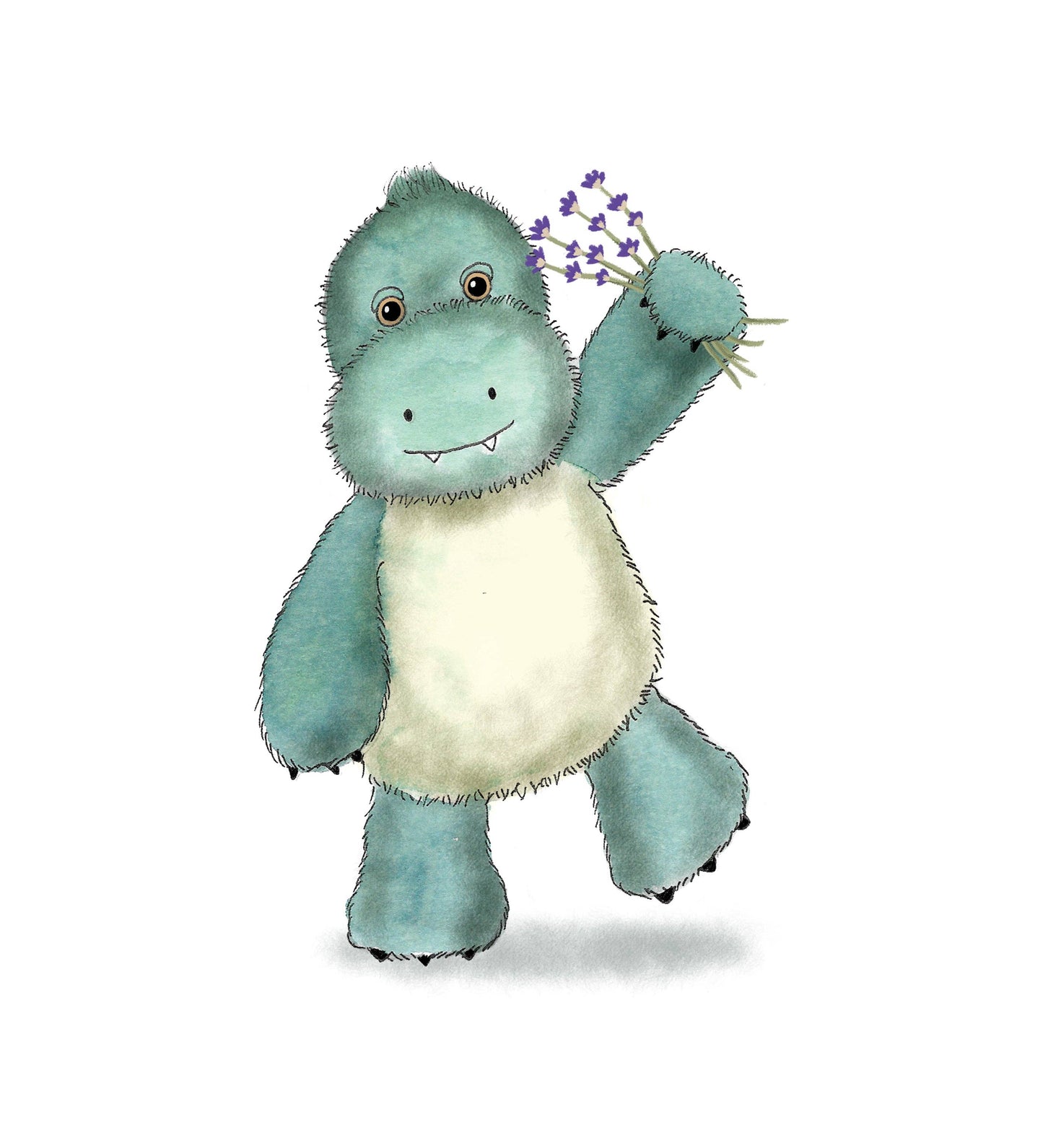 Warmies Marshmallow Dinosaur