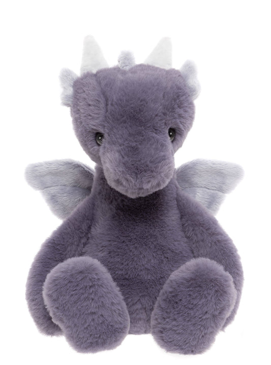 Charlie Bears Ltd - Draco Dragon Soft Lavender Soft Plush Toy Teddy Bear