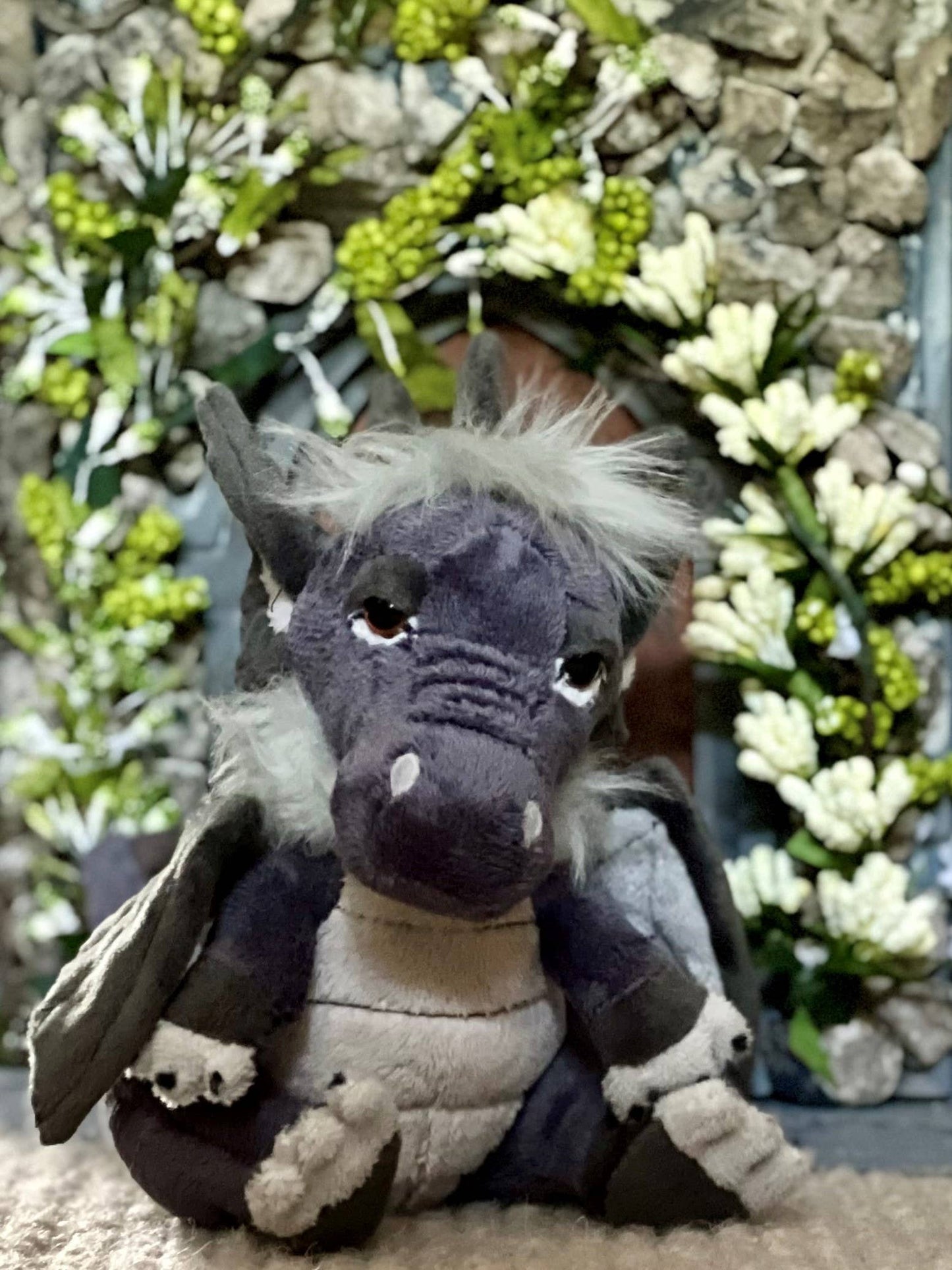 Charlie Bears Cuddle Cub Soot Soft Plush Toy Teddy Bear Dragon